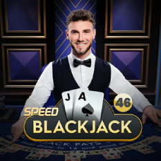 Speed Blackjack 46 - Azure, Pragmatic Live